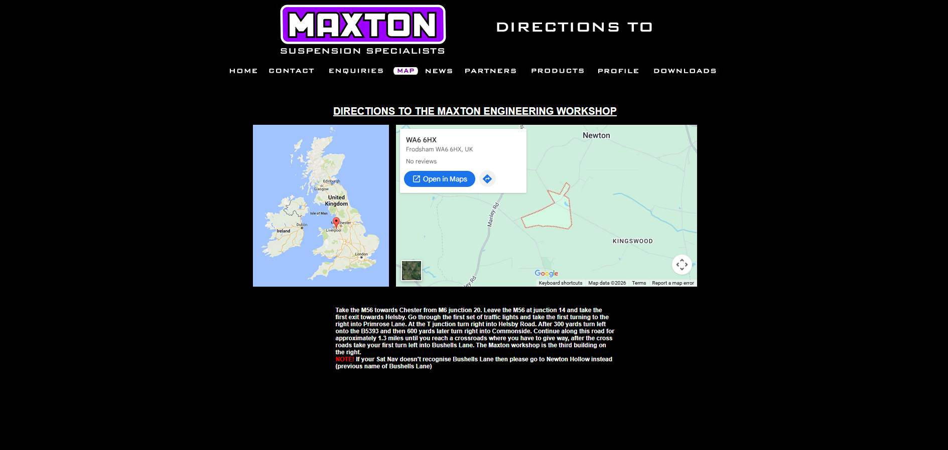 Original site · Directions