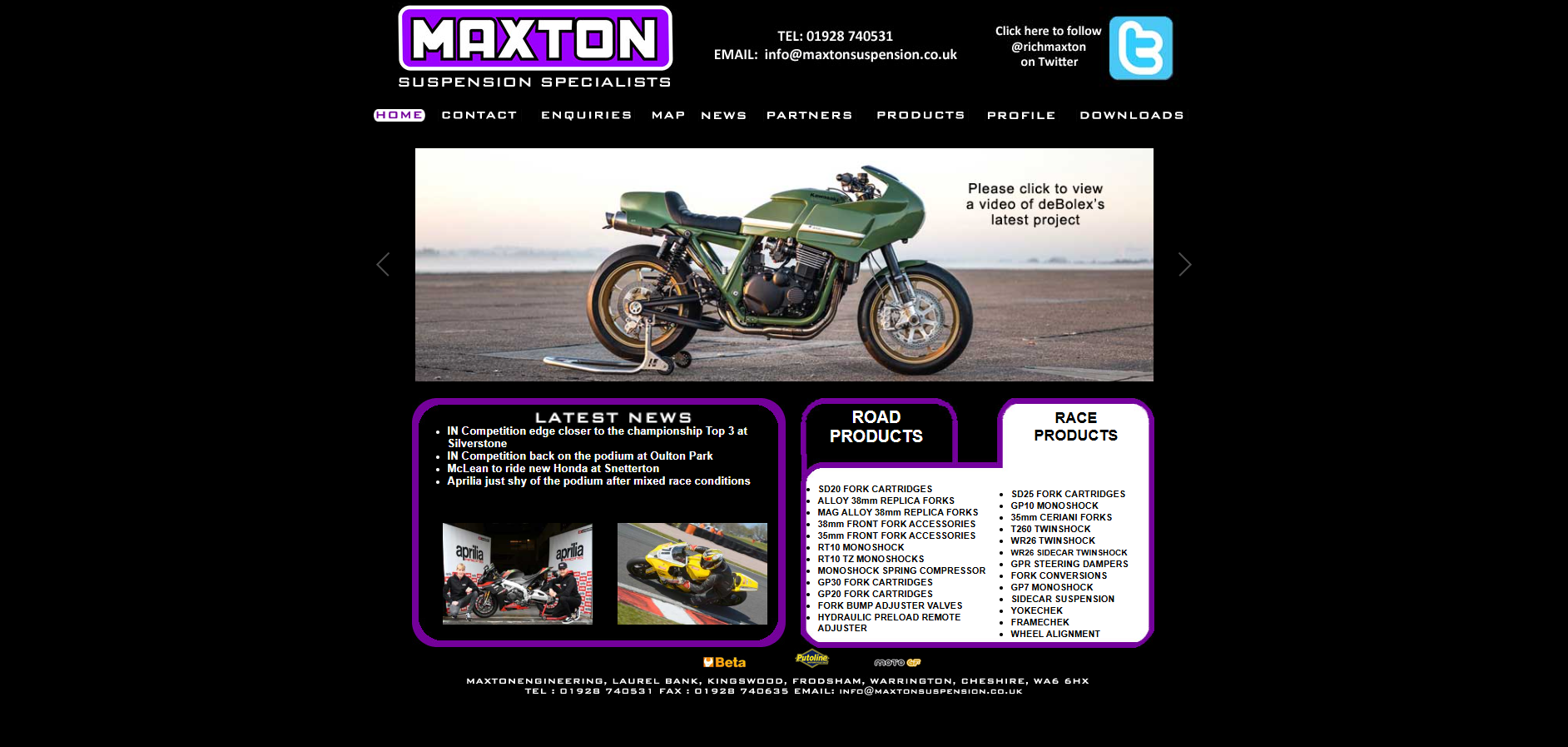 Original site · Homepage
